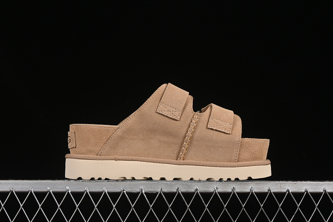 UGG [1155458]-[UGG VENTURE DAZE SLIDE SENDBLACK SAND COLOR]-[WOMAN:35-41] - Image 15