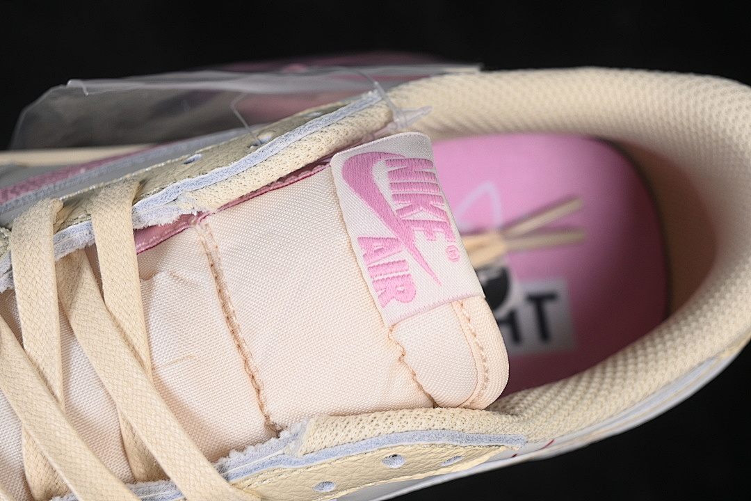 Jordan [IQ7604-100]-[JORDAN 1 RETRO LOW OG SP MUSLIN/SHY PINK/SAIL]-[WOMAN:36-39]-[MAN:40-48.5] - Image 9