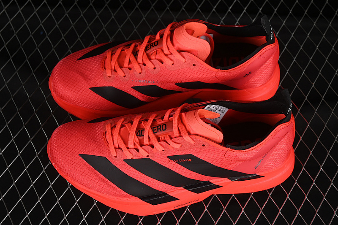 Adidas [JR6368]-[ADIZERO ADIOS 4 M LUCID RED/CORE BLACK/LUCID RED]-[WOMAN:36-39]-[MAN:40-46] - Image 11