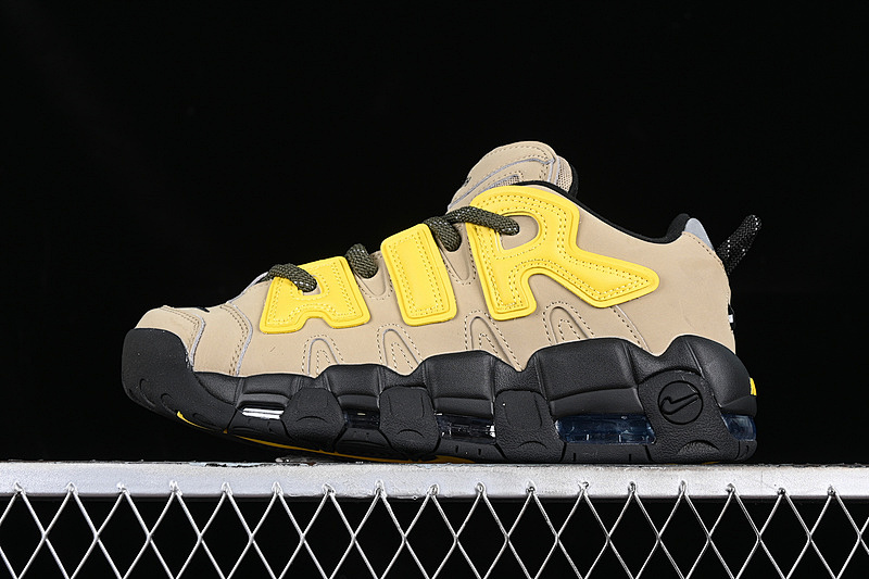 Nike Nike AMBUSH AIR MORE UPTEMPO LOW BLACK/YELLOW/BROWN · FB1299-200, photo 1