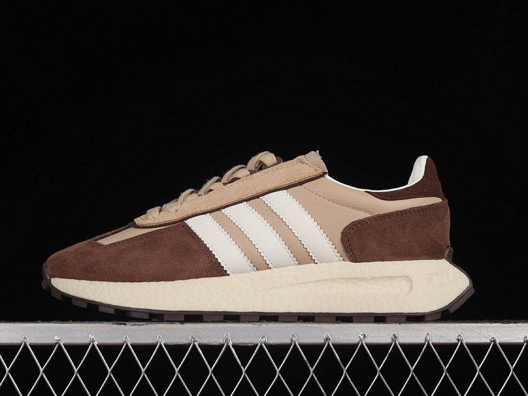 Unbranded [H03697]-[RETROPY E5 SHOES DARK BROWN/LIGHT KHAKI/WHITE]-[WOMAN:36-39]-[MAN:40-45], photo 1