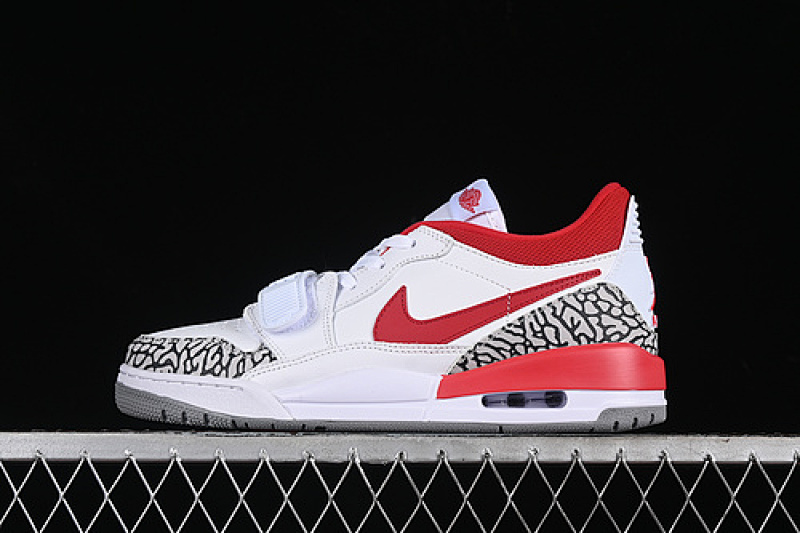 Jordan AIR Jordan LEGACY AJ312 LOW WHITE/GREY/RED · FQ7827-106, photo 1