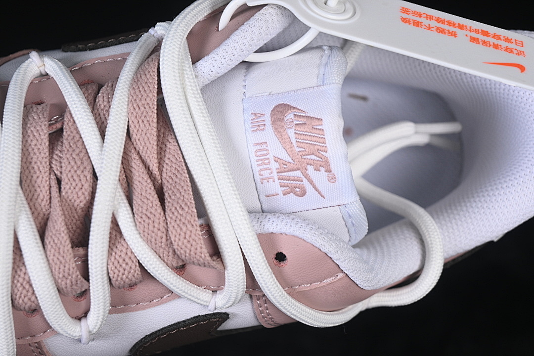 Nike [CV8688-578]-[AIR FORCE 1 07 LOW WHITE/PINK]-[WOMAN:36-39]-[MAN:40-45] - Image 9