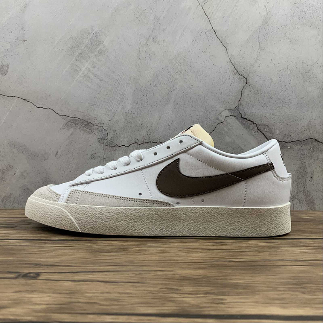 Unbranded [DA6364-100]-[BLAZER LOW 77 VINTAGE SUMMIT WHITE/SAIL/WHITE/CHOCOLATE]-[UNSIEX:36-45], photo 1