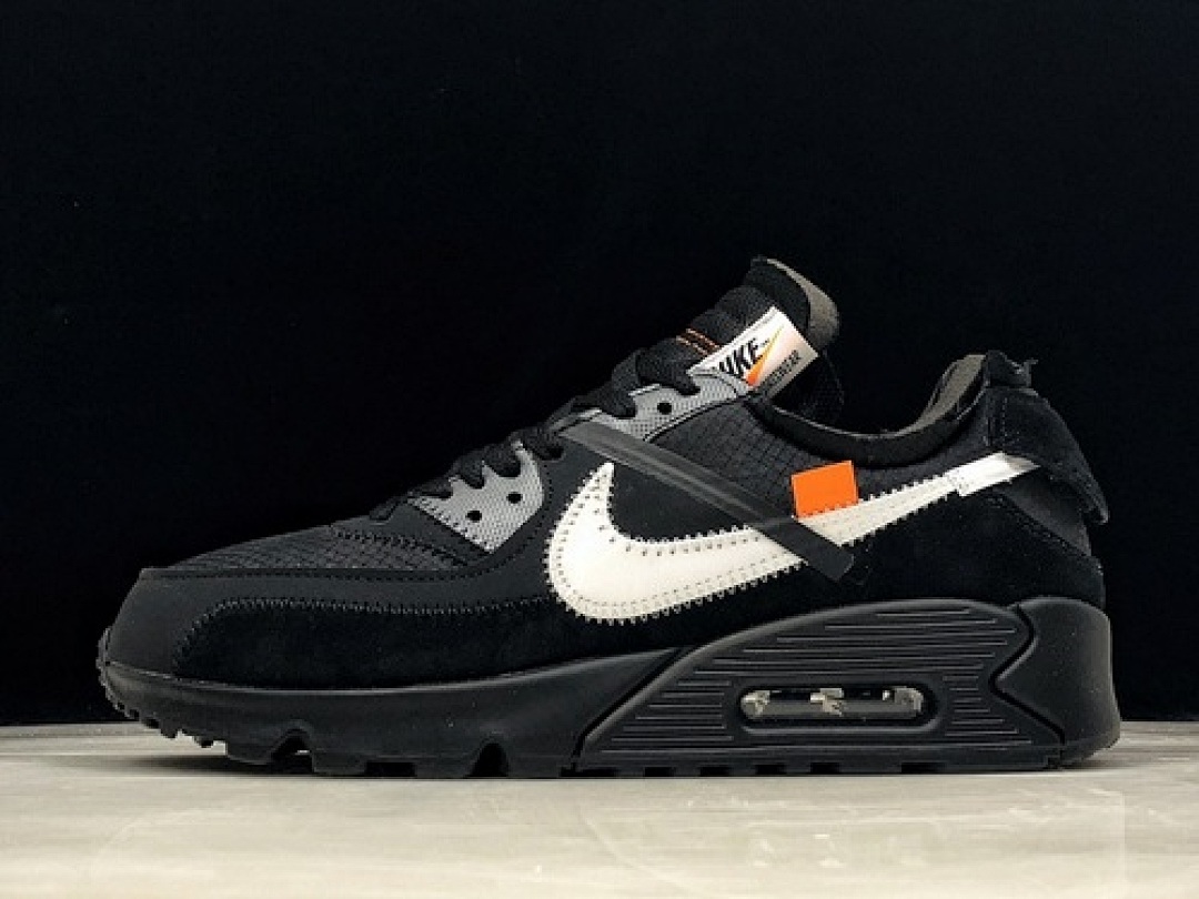 Off-White [AA7293-001]-[AIR MAX 90 OFF-WHITE BLACK/BLACK-CONE-WHITE]-[UNISEX:36-45], photo 1
