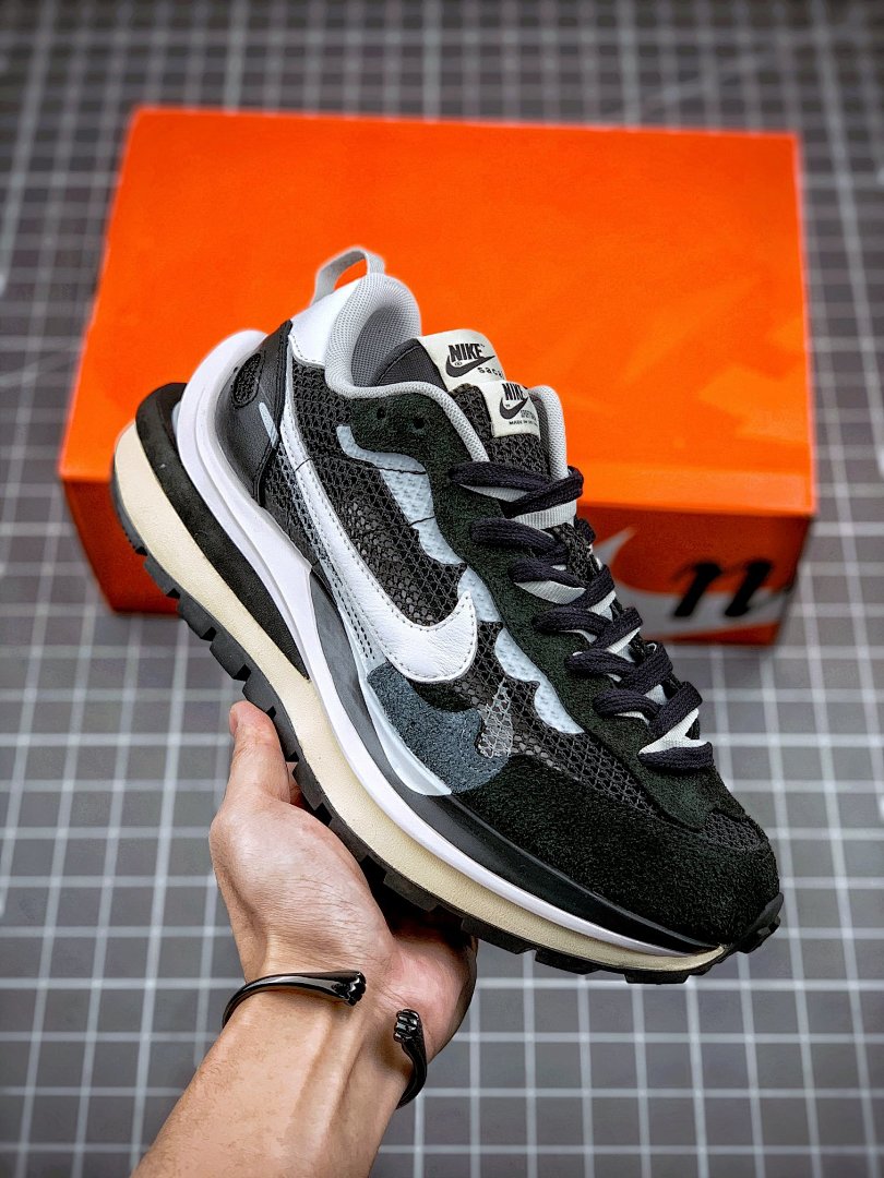 Sacai [CV1363-001]-[SACAI X VAPORWAFFLE BLACK/BLACK/WHITE]-[WOMAN:36-39]-[MAN:40-46], photo 1