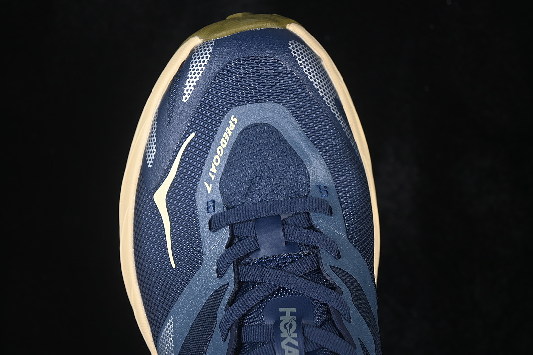 Hoka [1171928 VRL]-[ONE SPEED GOAT 7 CASUAL SPORTS RUNNING SHOES NAVY BLUE/BLUE]-[MAN:40-45] - Image 9