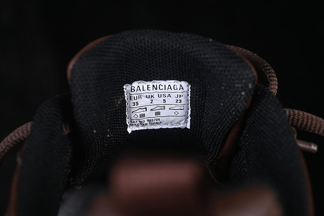 Balenciaga [WSTGL0312]-[BALENCIAGA RADAR SNEAKER CASUAL SHOES COFFEE/CHOCOLATE]-[WOMAN:35-39]-[MAN:40-46] - Image 6