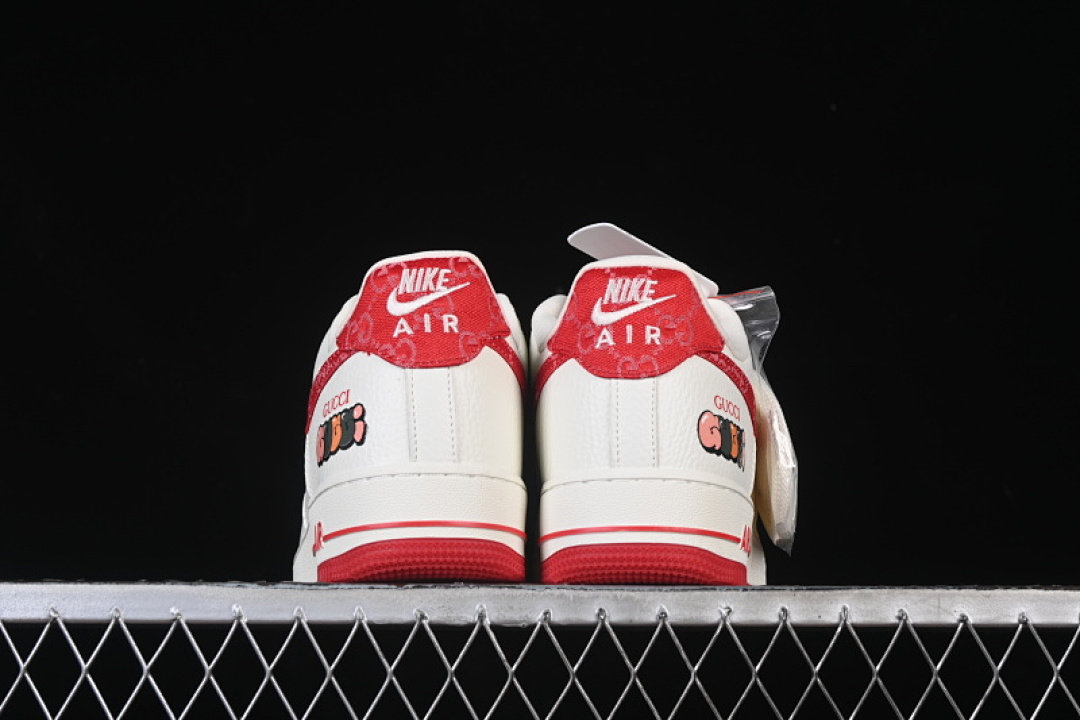 Nike [SC0601-570]-[AIR FORCE 1 07 LOW WHITE/RED]-[WOMAN:36-39]-[MAN:40-45] - Image 13