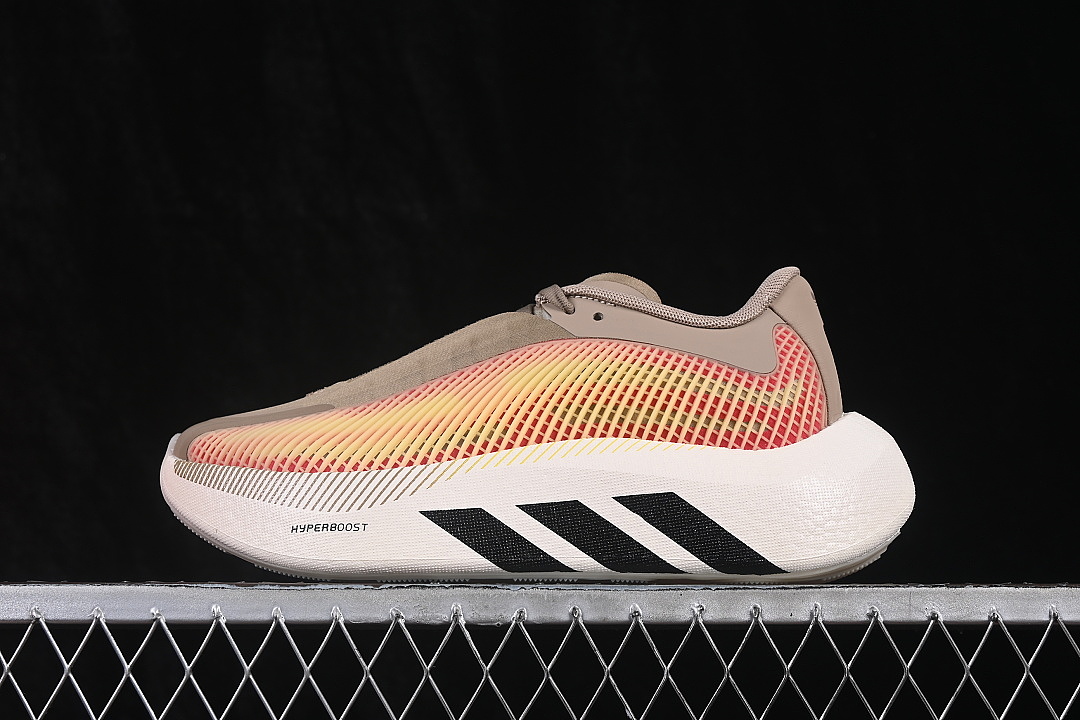 Unbranded [KH7429]-[HYPERBOOST EDGE M POPCORN RUNNING SHOES BROWN/LIGHT BROWN]-[WOMAN:36-39]-[MAN:40-48], photo 1