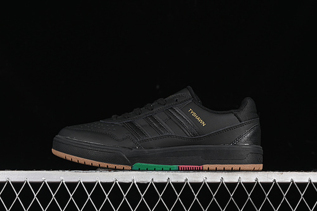 Unbranded [IF9709]-[ORIGINALS TYSHAWN CORE BLACK/CORE BLACK/COLLEGIATE GREEN]-[MAN:39-45], photo 1