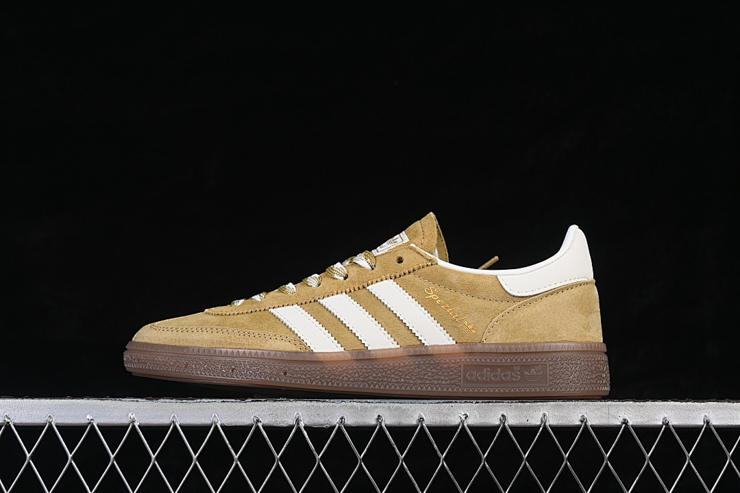 Unbranded [KI5939]-[HANDBALL SPEZIAL RETRO CASUAL SNEAKERS WHEAT/COFFEE/WHITE]-[WOMAN:35-39]-[MAN:40-45], photo 1