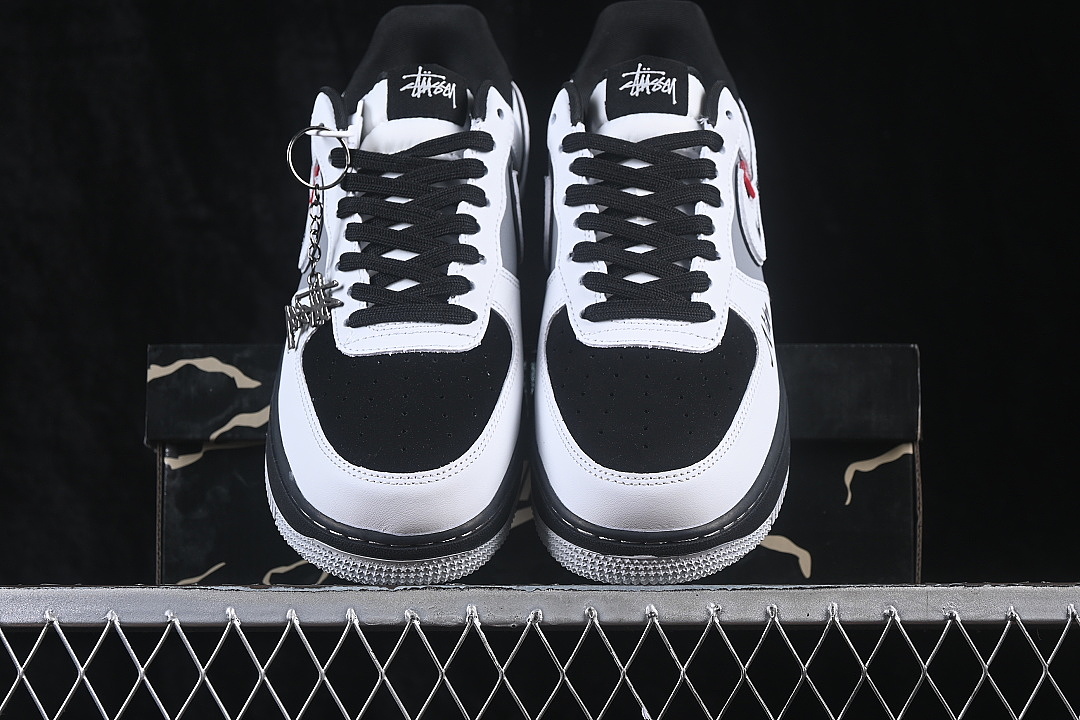 Nike [RJ1988-006]-[AIR FORCE 1 07 LOW CASUAL SNEAKERS GREY/BLACK/WHITE]-[WOMAN:36-39]-[MAN:40-45] - Image 12