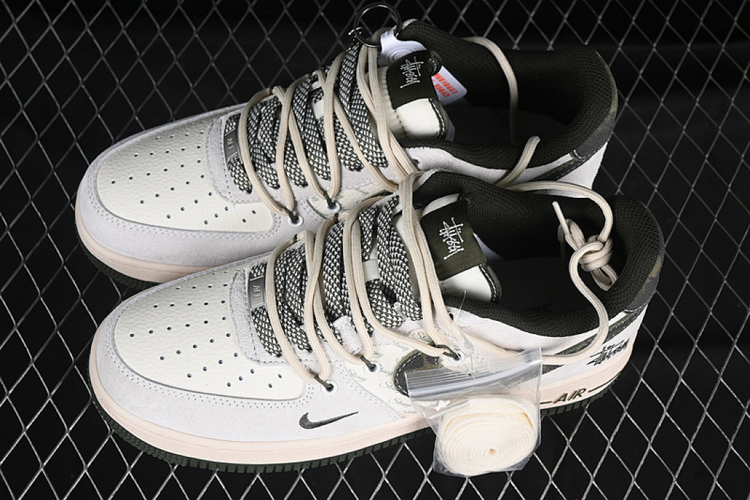 Nike [DM6688-014]-[AIR FORCE 1 07 LOW GREY/GREEN]-[WOMAN:36-39]-[MAN:40-45] - Image 12