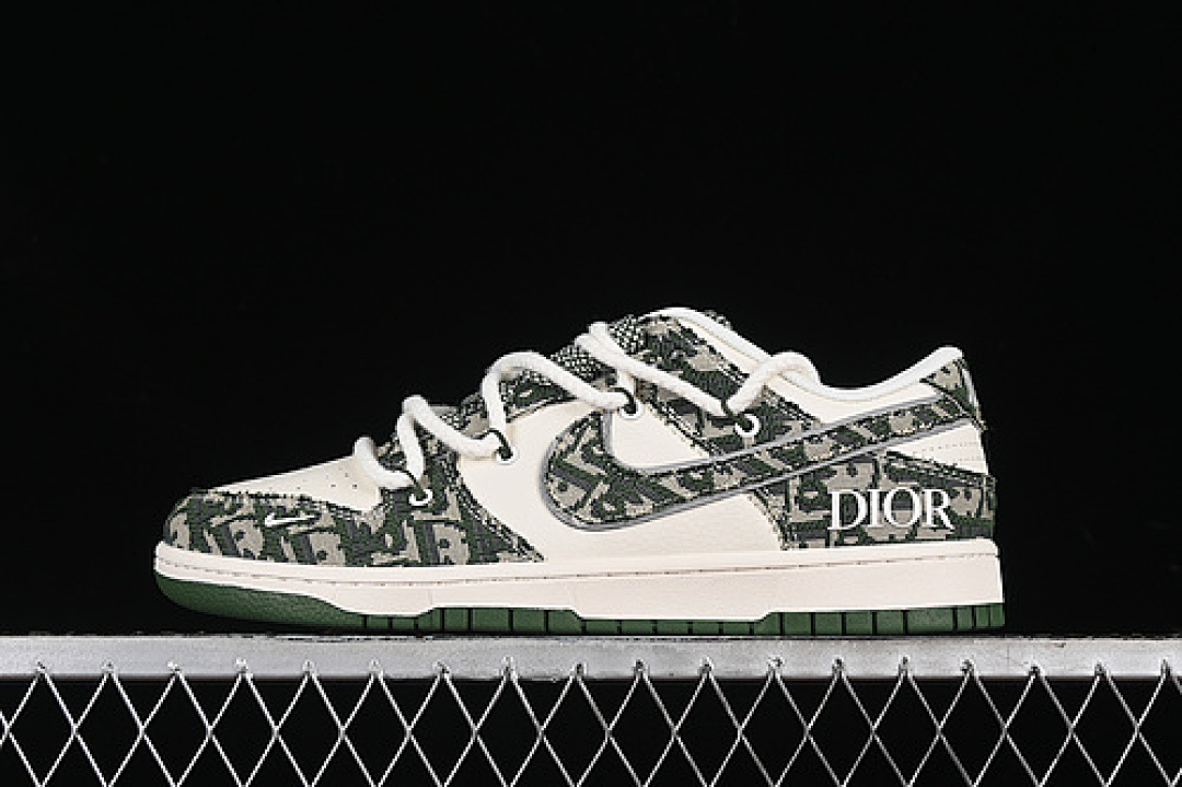 Unbranded [SJ2068-309]-[SB DUNK LOW WHITE/GREEN]-[WOMAN:36-39]-[MAN:40-45], photo 1