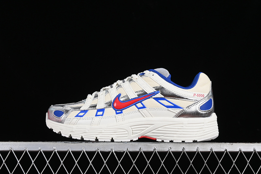 Nike Nike P-6000 PRM WHITE/SILVER/BLUE · CJ7789-162, photo 1