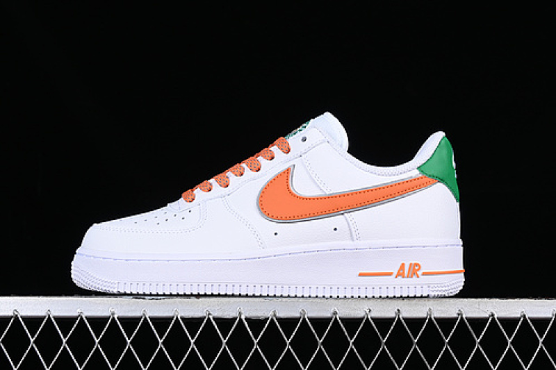 Nike Nike STRANGER THINGS AIR FORCE MID 07 HAWKINS HIGH WHITE/ORANGE/GREEN · CU9225-600, photo 1