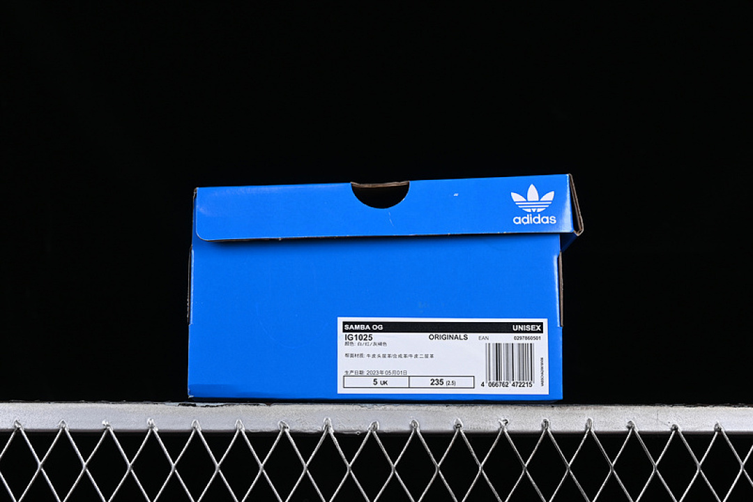Adidas [IG1025]-[ADIDAS SAMBA VEGAN WHITE/BLACK/RED/GREY]-[WOMAN:35-39]-[MAN:40-46] - Image 12