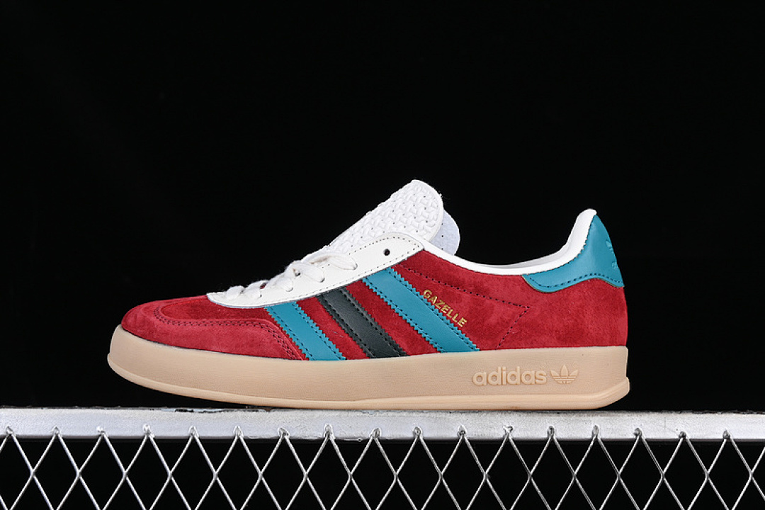 Unbranded [IG4996]-[ORIGINALS GAZELLE INDOOR WHITE/RED/BLUE/GREEN]-[WOMAN:36-39]-[MAN:40-45], photo 1