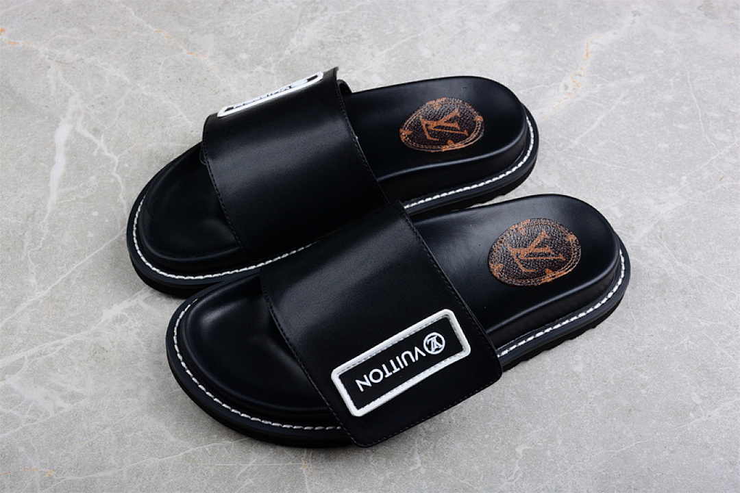 Louis Vuitton [L*V FRONTROW SNEAKERS BLACK/BLACK/WHITE]-[WOMAN:35-42] - Image 6
