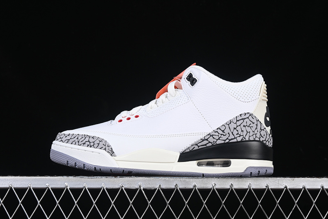 Jordan [DN3707-100]-[AIR JORDAN 3 WHITE CEMENT REIMAGINED SUMMIT WHITE/FIRE RED/BLACK/CEMENT (GREY]), photo 1