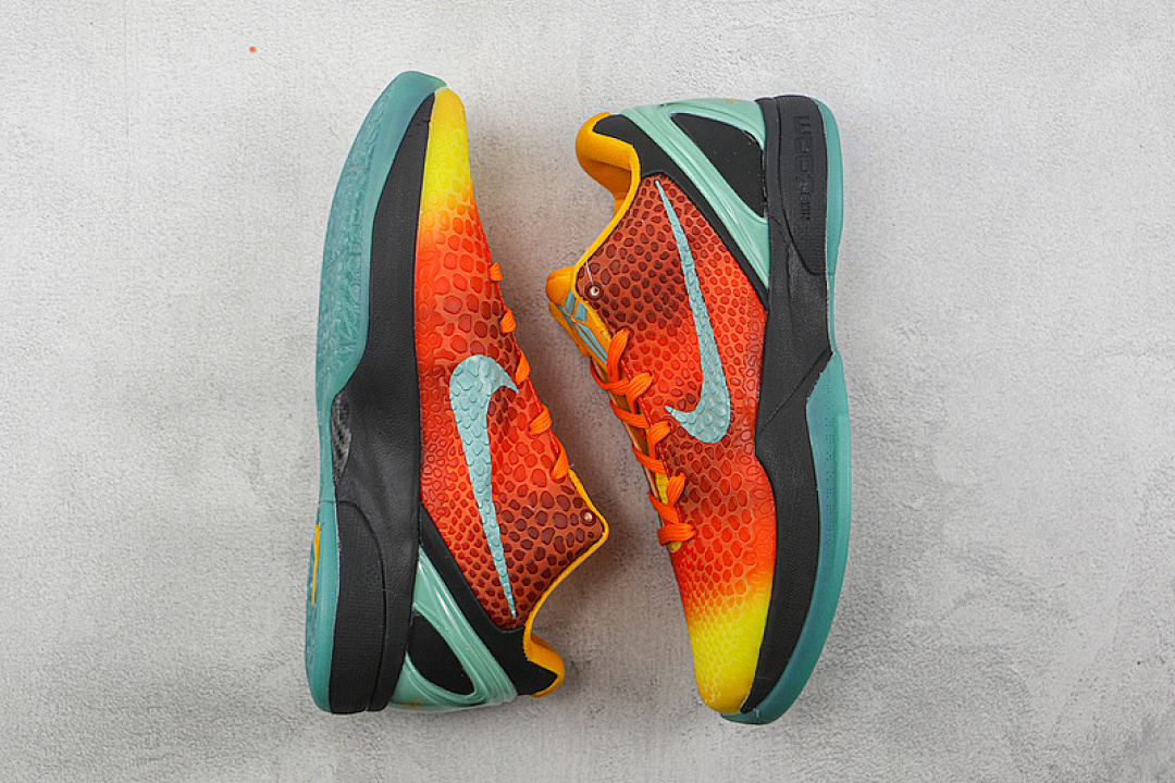 Nike [CW2190-800]-[ZOOM KOBE 6 PROTRO ORANGE COUNTY PEEL/BLACK-CANNON]-[MAN:40-46] - Image 2