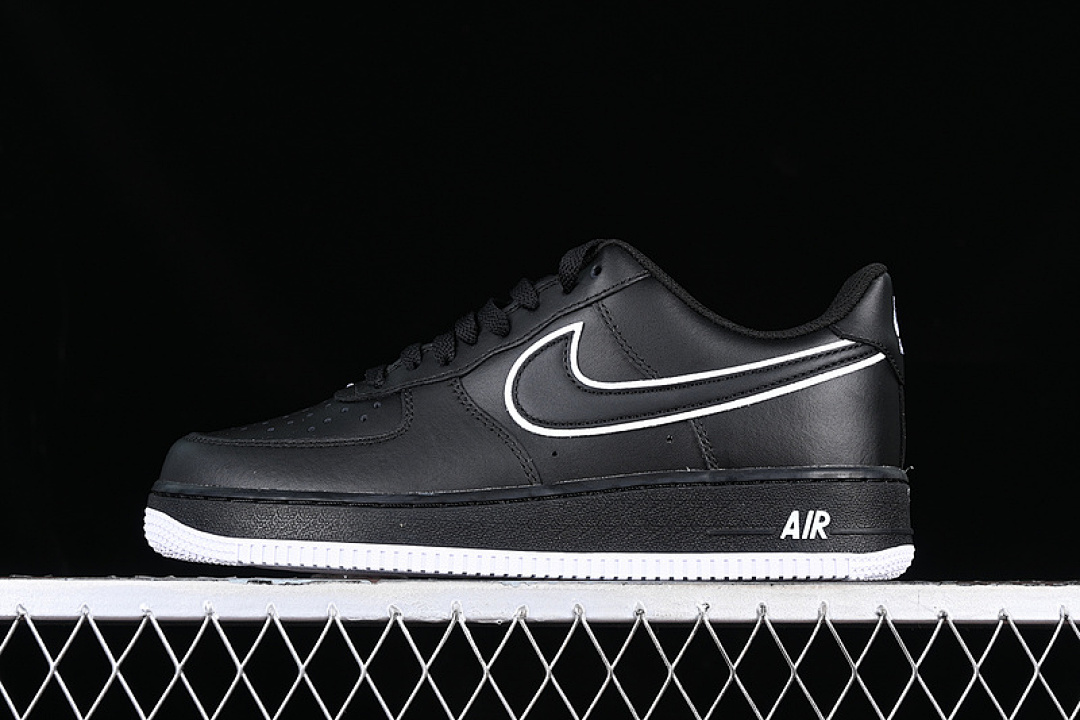 Nike [DV0788-002]-[AIR FORCE 1 07 LOW BLACK/WHITE]-[WOMAN:35.5-39]-[MAN:40-45], photo 1