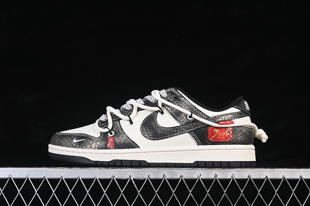 Unbranded [YX5066-C10]-[SB DUNK LOW LOW-TOP CASUAL SNEAKERS WHITE/BLACK]-[WOMAN:36-39]-[MAN:40-45], photo 1
