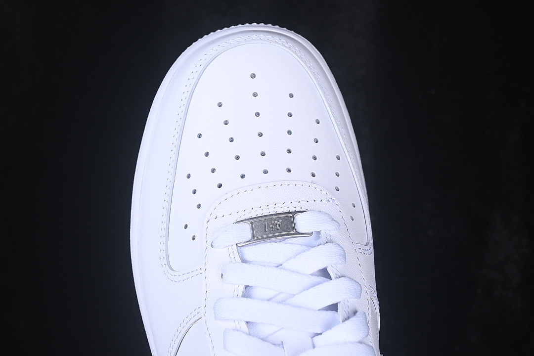 Nike [CW2288-111]-[AIR FORCE 1 07 LOW CASUAL SNEAKERS WHITE/PURE WHITE]-[WOMAN:36-39]-[MAN:40-46] - Image 9