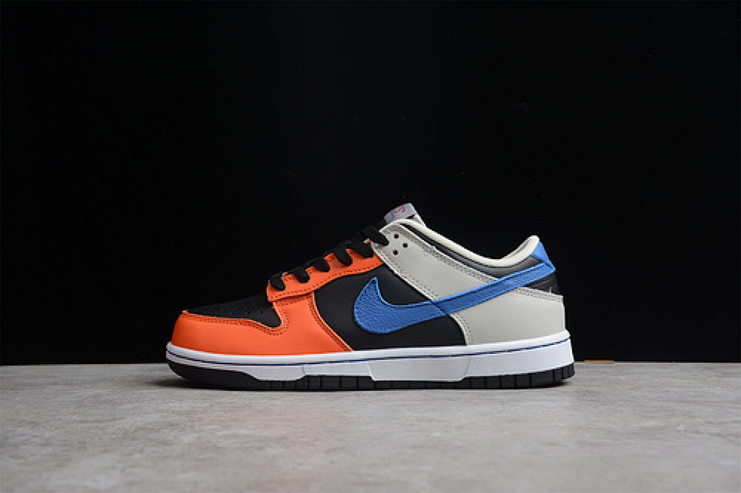 Fear of God [DD3363-002]-[NBA X SB DUNK LOW EMB 75TH ANNIVERSARY KNICKS BLACK/RACER BLUE/GREY FOG/ORANGE], photo 1