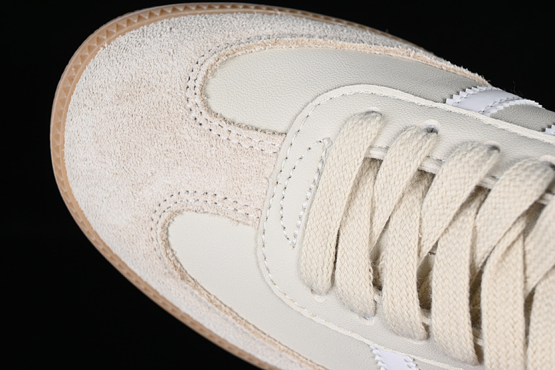 Adidas [FW4455]-[SAMBA VEGAN WHITE/GREY/BROWN]-[WOMAN:36-39]-[MAN:40-45] - Image 10