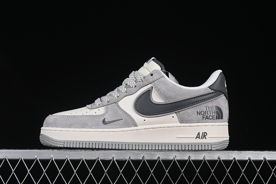 Nike [XZ6188-760]-[AIR FORCE 1 07 LOW WHITE/GREY]-[WOMAN:36-39]-[MAN:40-45] - Image 2