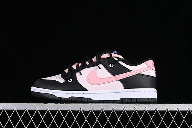Nike SB DUNK LOW WHITE/BLACK/PINK · CW1590-100, photo 1