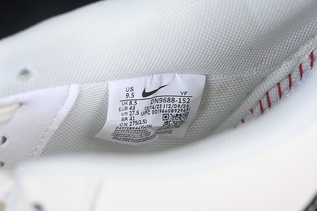 Nike [DN9688-152]-[AIR FORCE 1 07 LOW CASUAL SNEAKERS WHITE/BLACK]-[WOMAN:36-39]-[MAN:40-45] - Image 6