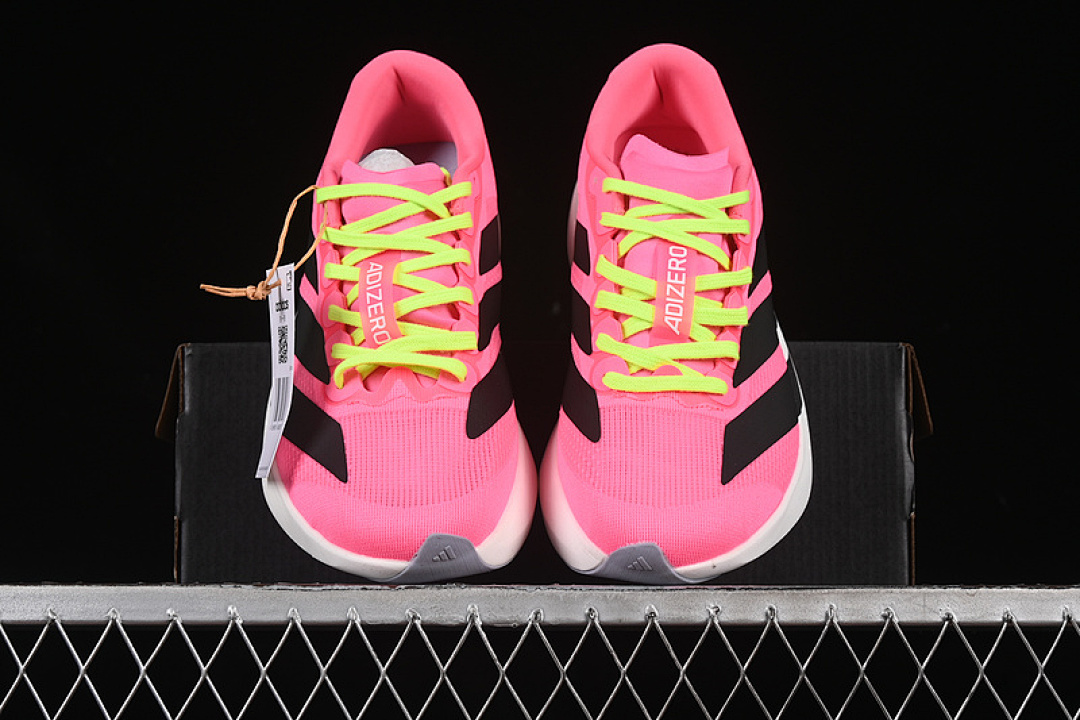 Adidas [JS4455]-[ADIZERO EVO SL WHITE/BLACK/PINK/GREEN]-[WOMAN:36-39]-[MAN:40-45] - Image 13