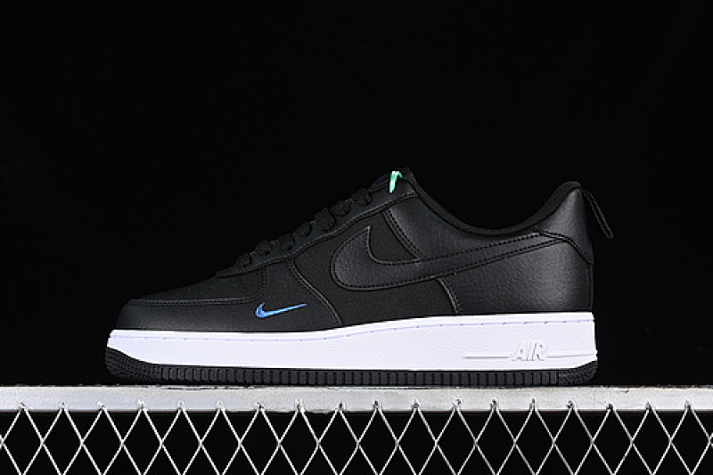 Nike Nike AIR FORCE 1 07 LOW BLACK/COURT BLUE/WHITE/BLACK · FZ4625-001, photo 1