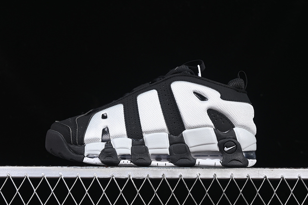 Nike [FZ3055-001]-[AIR MORE UPTEMPO LOW BLACK/PHOTON DUST/METALLIC SILVER]-[UNISEX:36-47.5], photo 1
