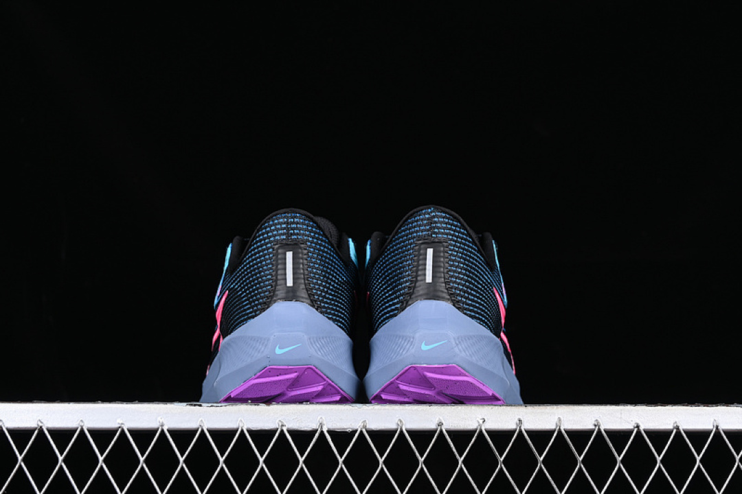 Nike [FB7180-001]-[AIR ZOOM PEGASUS 40 BLACK/PINK/BLUE]-[WOMAN:36-39]-[MAN:40-46] - Image 14
