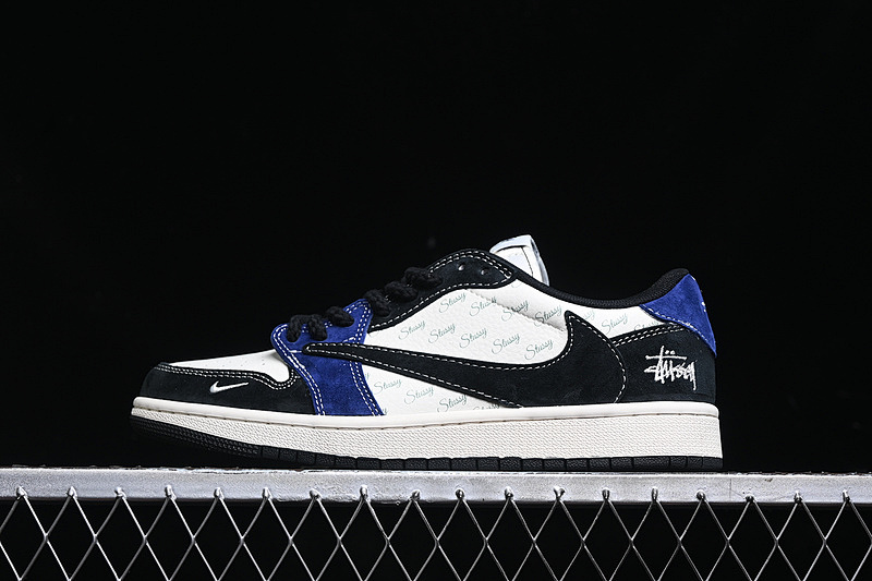 Jordan TRAVIS SCOTT X FRAGMENT DESIGN AIR Jordan 1 LOW OG SP OFF WHITE/BLACK/BLUE · SJ2068-126, photo 1