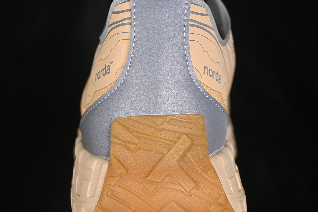 Norda [WEAR-RESISTANT CASUAL RUNNING SHOES ORANGE/GREY/ORANGE]-[WOMAN:36-39]-[MAN:40-45] - Image 8