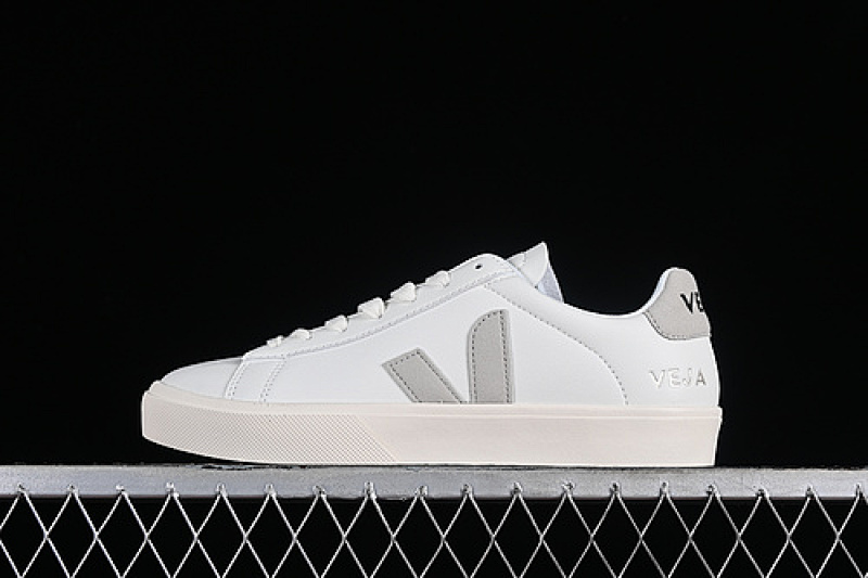 VEJA CAMPO CHROMEFREE WHITE/GREY · EO052305B, photo 1