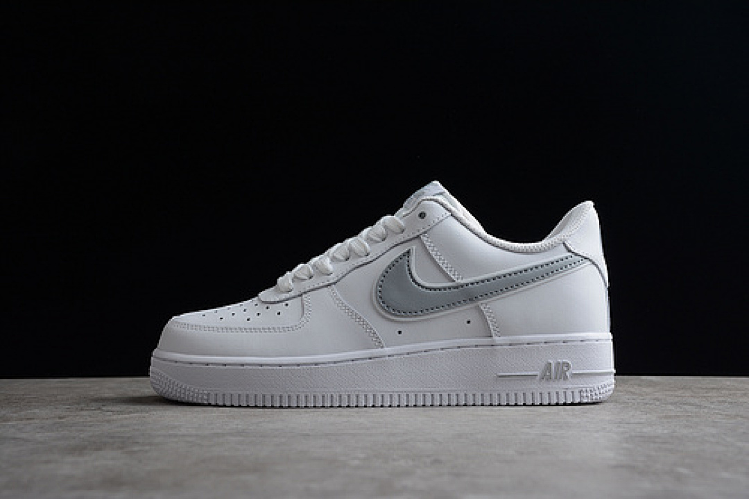 Nike [AO2423-106]-[AIR FORCE 1 07 LOW WHITE/WHITE/GREY]-[WOMAN:36-39]-[MAN:40-45], photo 1