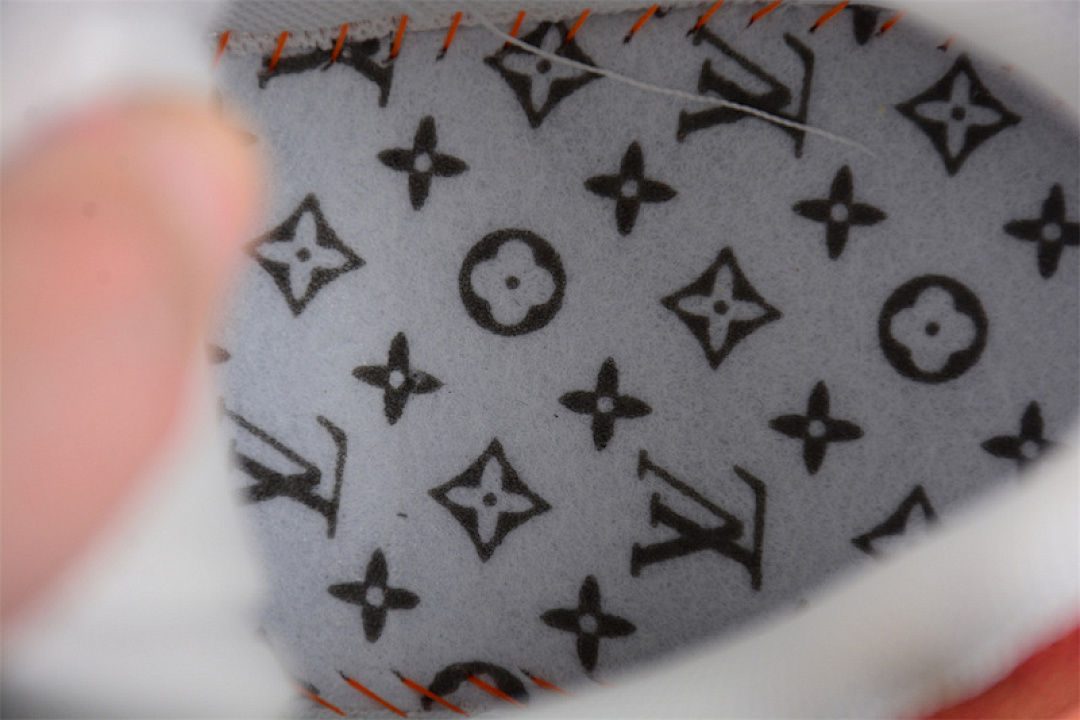 Louis Vuitton [ LOUIS VUITTON TRAINER WHITE/GREY/BROWN/ORANGE]-[MAN:38-45] - Image 5
