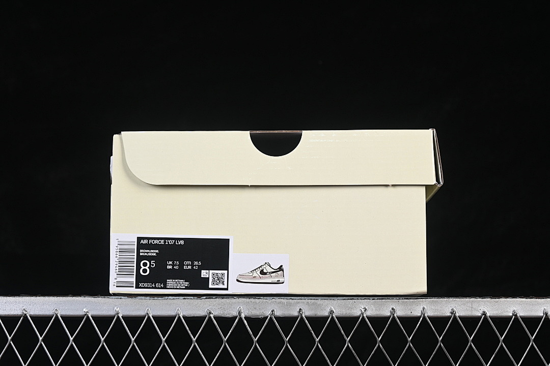 Nike [XD9314-614]-[AIR FORCE 1 07 LOW WHITE/BROWN/WHITE]-[WOMAN:36-39]-[MAN:40-45] - Image 12