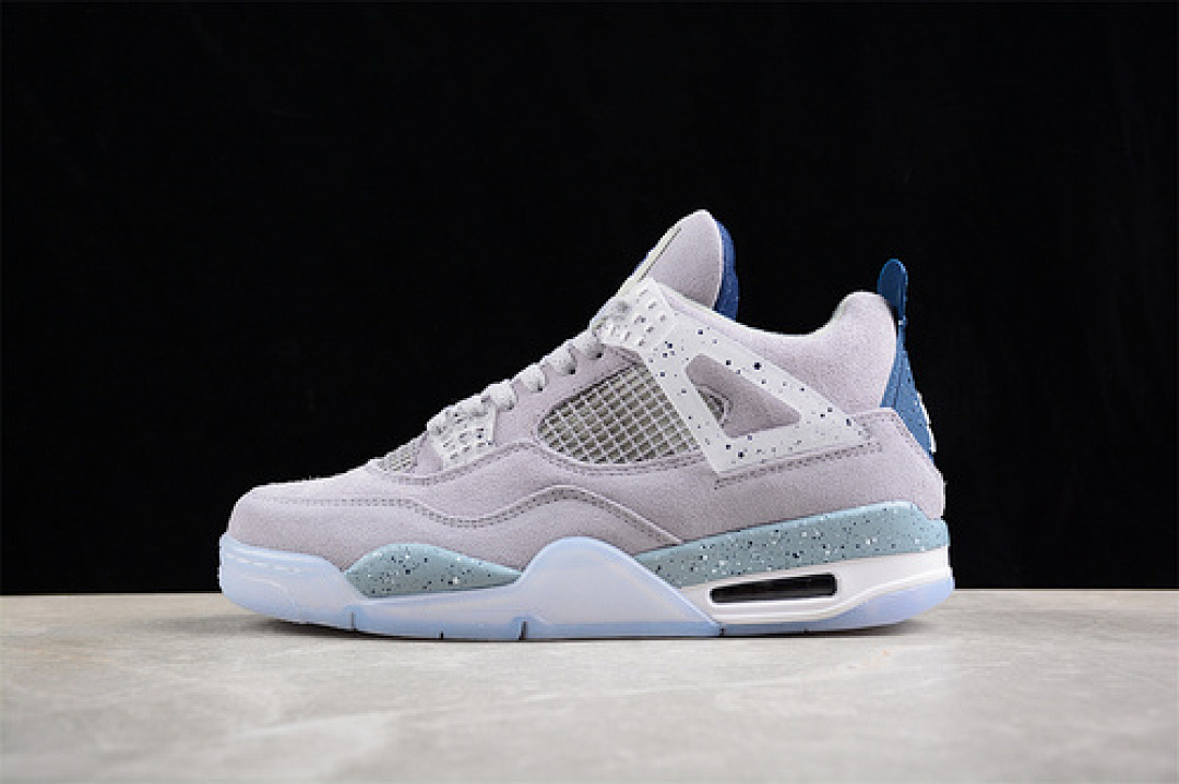 Jordan [AJ4-1043505]-[AIR JORDAN 4 RETRO WHITE/GREY/BLUE]-[WOMAN:36-39]-[MAN:40-48.5], photo 1