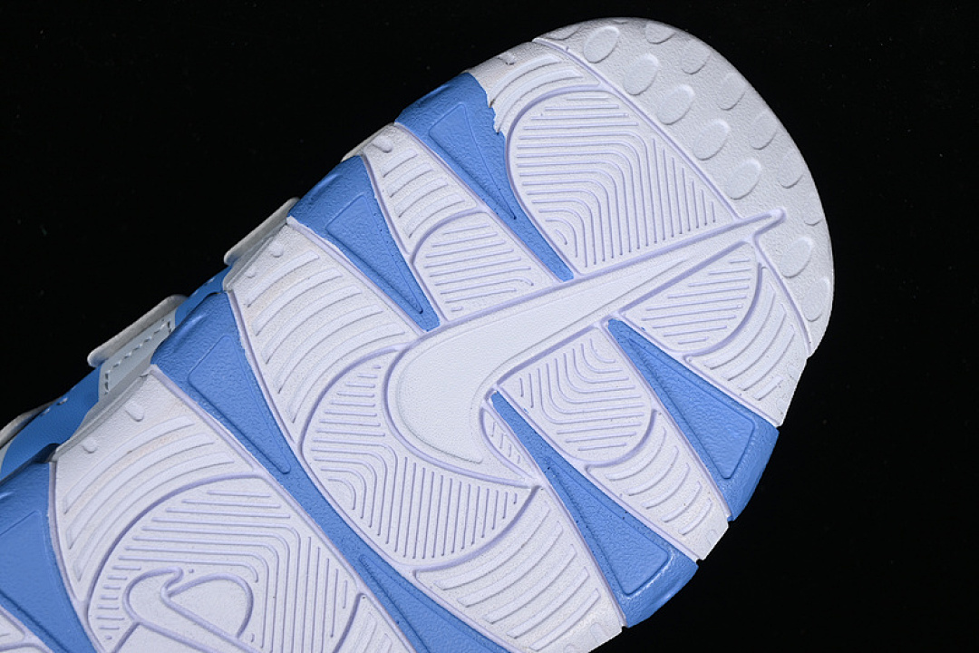 Nike [FD9883-400]-[AIR MORE UPTEMPO SLIDE UNC UNIVERSITY BLUE/WHITE]-[WOMAN:36-39]-[MAN:40-45] - Image 3