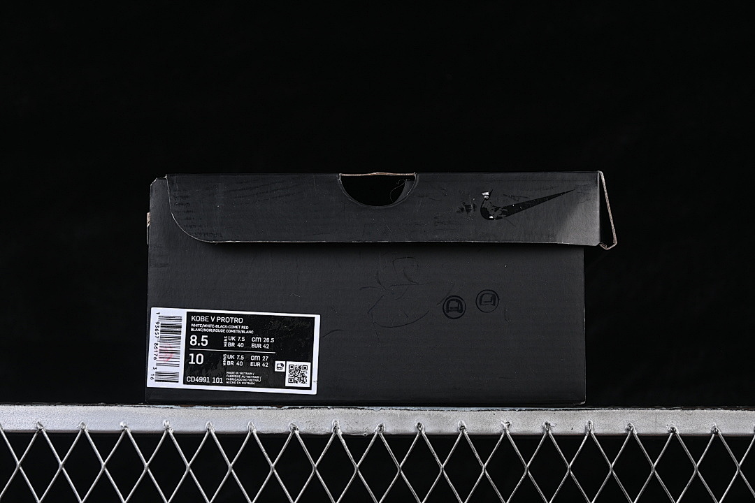 Nike [CD4991-101]-[KOBE 5 PROTRO WHITE/BLACK-UNIVERSITY RED-VARSITY MAIZE]-[MAN:40-47.5] - Image 12