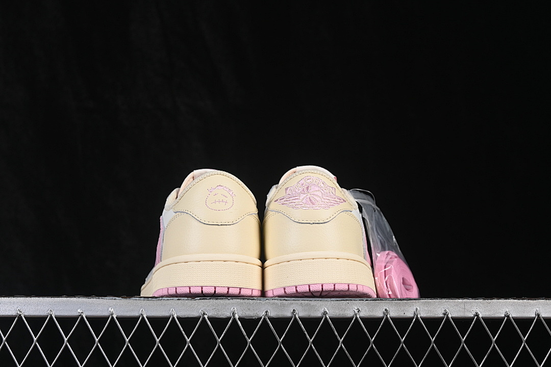 Jordan [IQ7604-100]-[JORDAN 1 RETRO LOW OG SP MUSLIN/SHY PINK/SAIL]-[WOMAN:36-39]-[MAN:40-48.5] - Image 14
