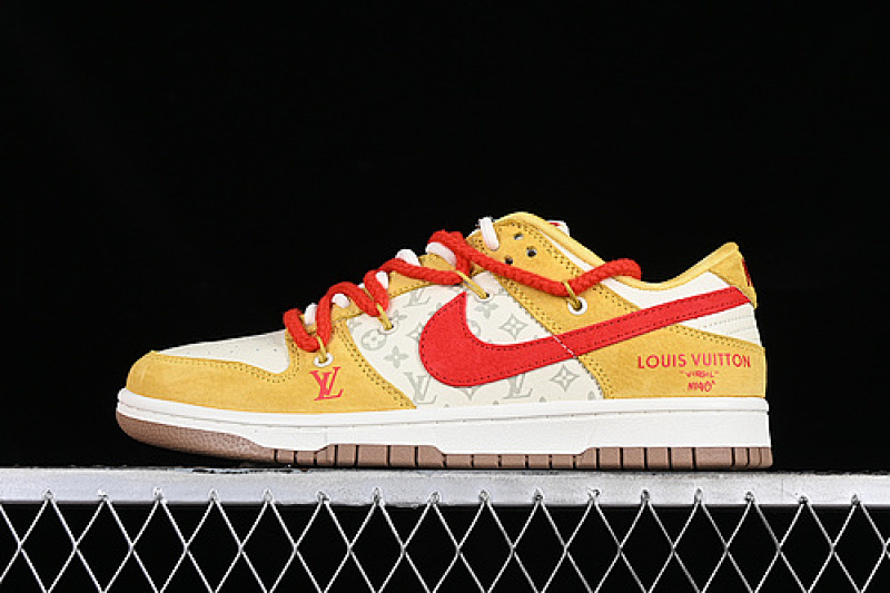 Nike DUNK LOW L*V WHITE/YELLOW/RED · FC1688-168, photo 1