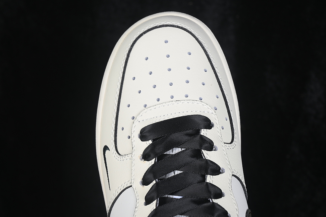 Nike [FB1839-199]-[AIR FORCE 1 07 LOW CASUAL SNEAKERS WHITE/BLACK/BLUE]-[WOMAN:36-39]-[MAN:40-45] - Image 10